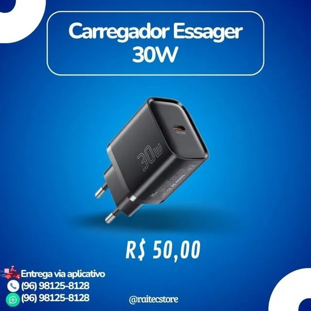 Carregador Turbo Essager 30W