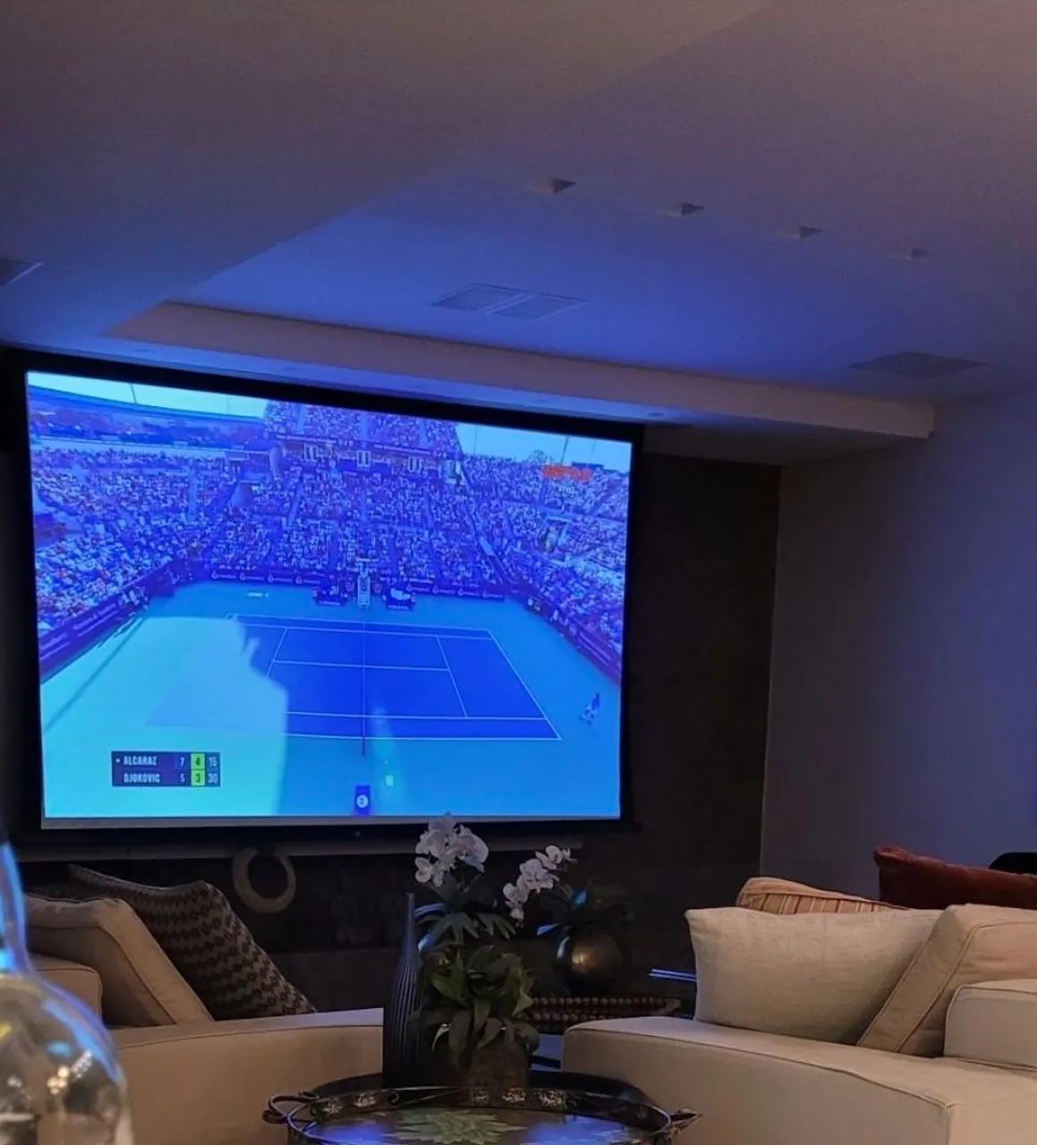 Tela tensionada Gaia 120 polegadas - Foto 3