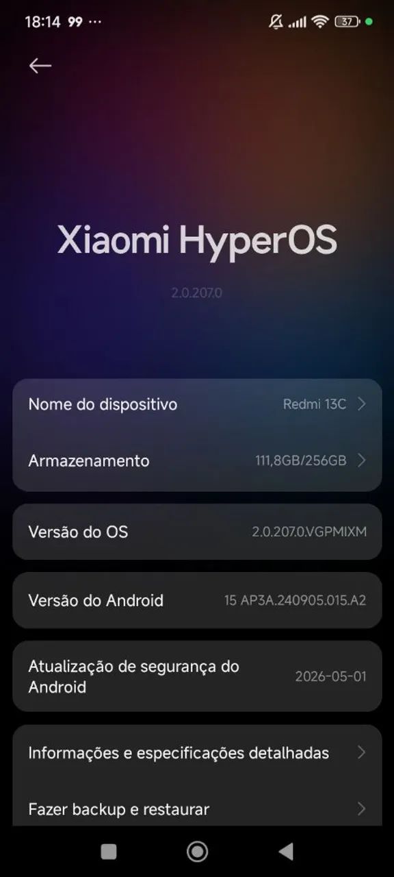 Celular Redmi 13 C novo - Foto 4
