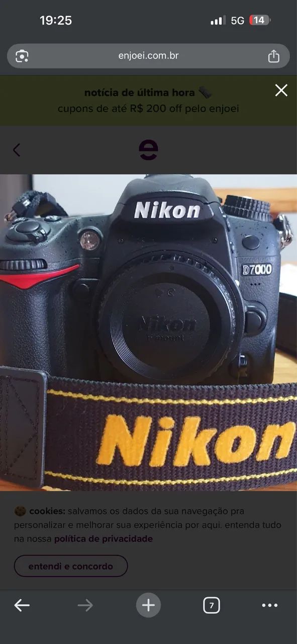 Câmera Nikon D7000