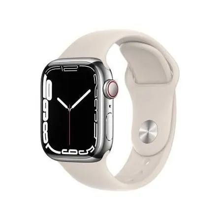 Apple Watch 7 GPS + Cellular com marquinhas leves de uso na caixa + pulseiras - Foto 2