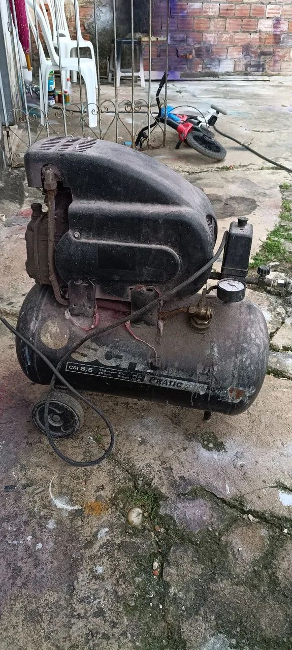 Compressor funcionando perfeitamente 