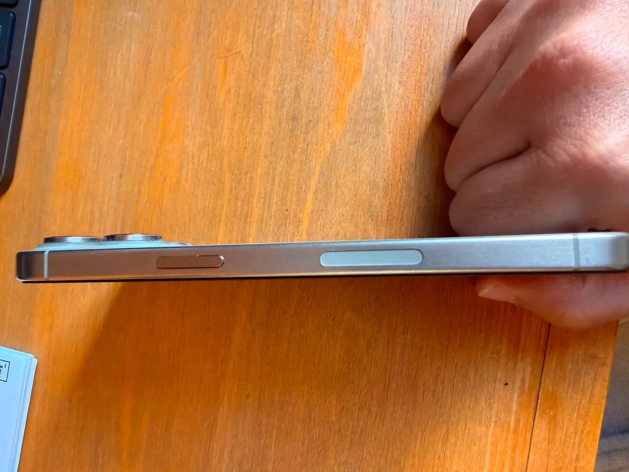 Apple iPhone 15 pro max 512gb titânio natural  - Foto 4