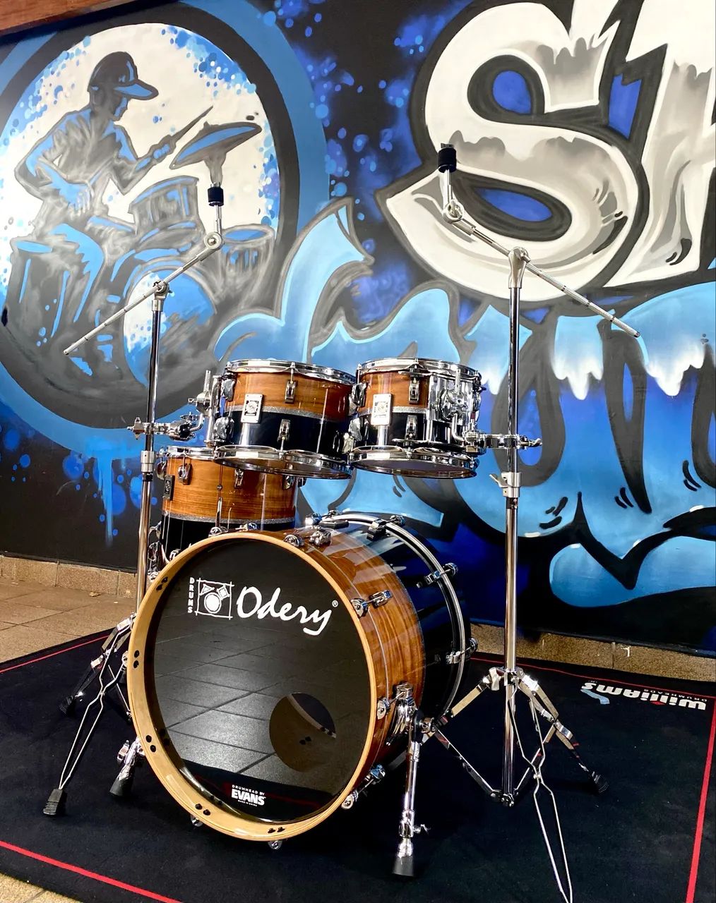 Bateria Odery New Eyedentity Maple The Plane Shell Pack Nova  - Foto 4
