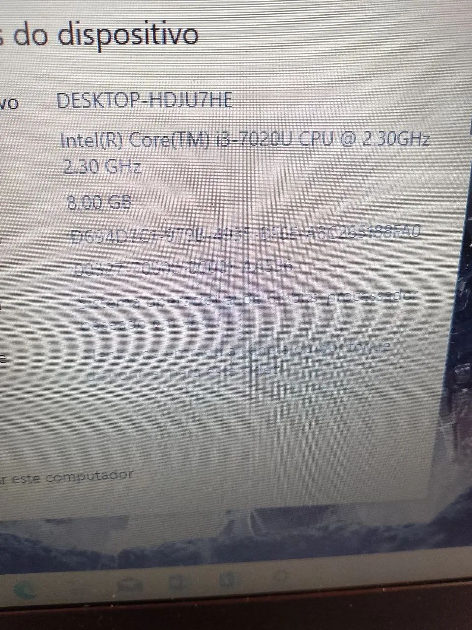 Notebook Lenovo 330 core i3quad 7°gr 8gb ddr4 ssd120+1T 15.6le bateria boa completo  - Foto 3