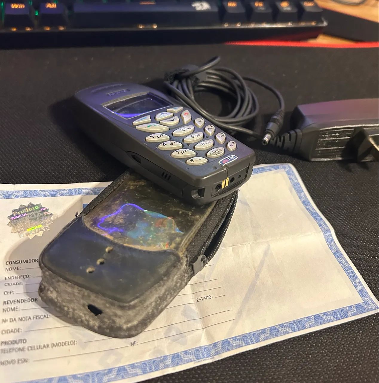 Nokia 3310 Antigo Original + Carregador e Certificado - Foto 2