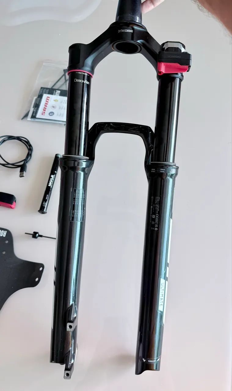 Suspensão Rockshox SID Ultimate 35 120mm Fligth Attendant - Foto 3