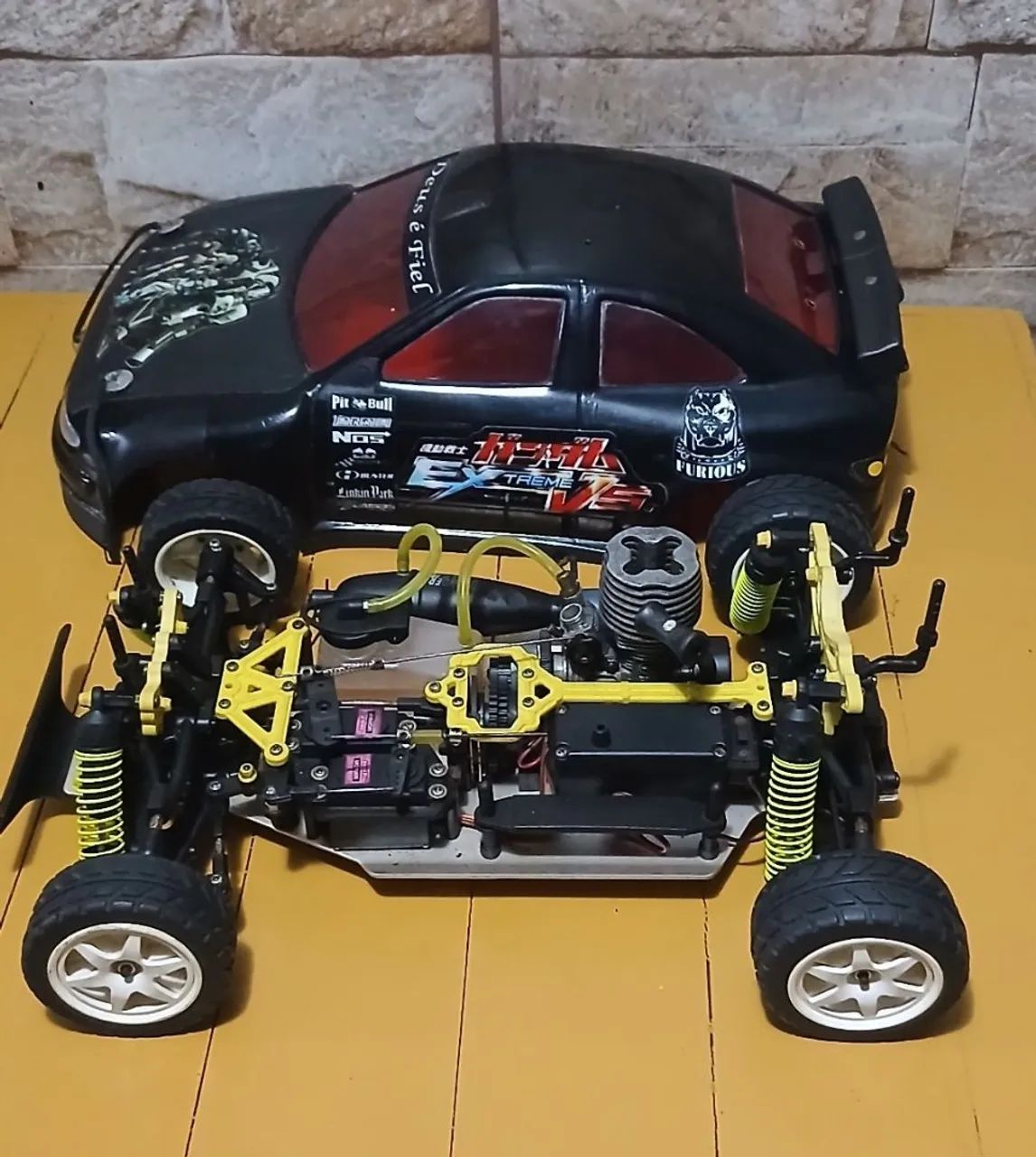Automodelo 1/10 a combustão  - Foto 2