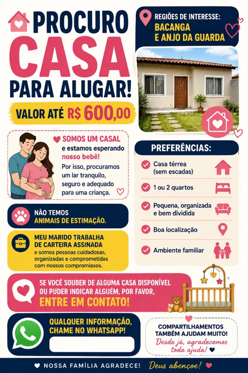 Alugo Casa ou Kitnet