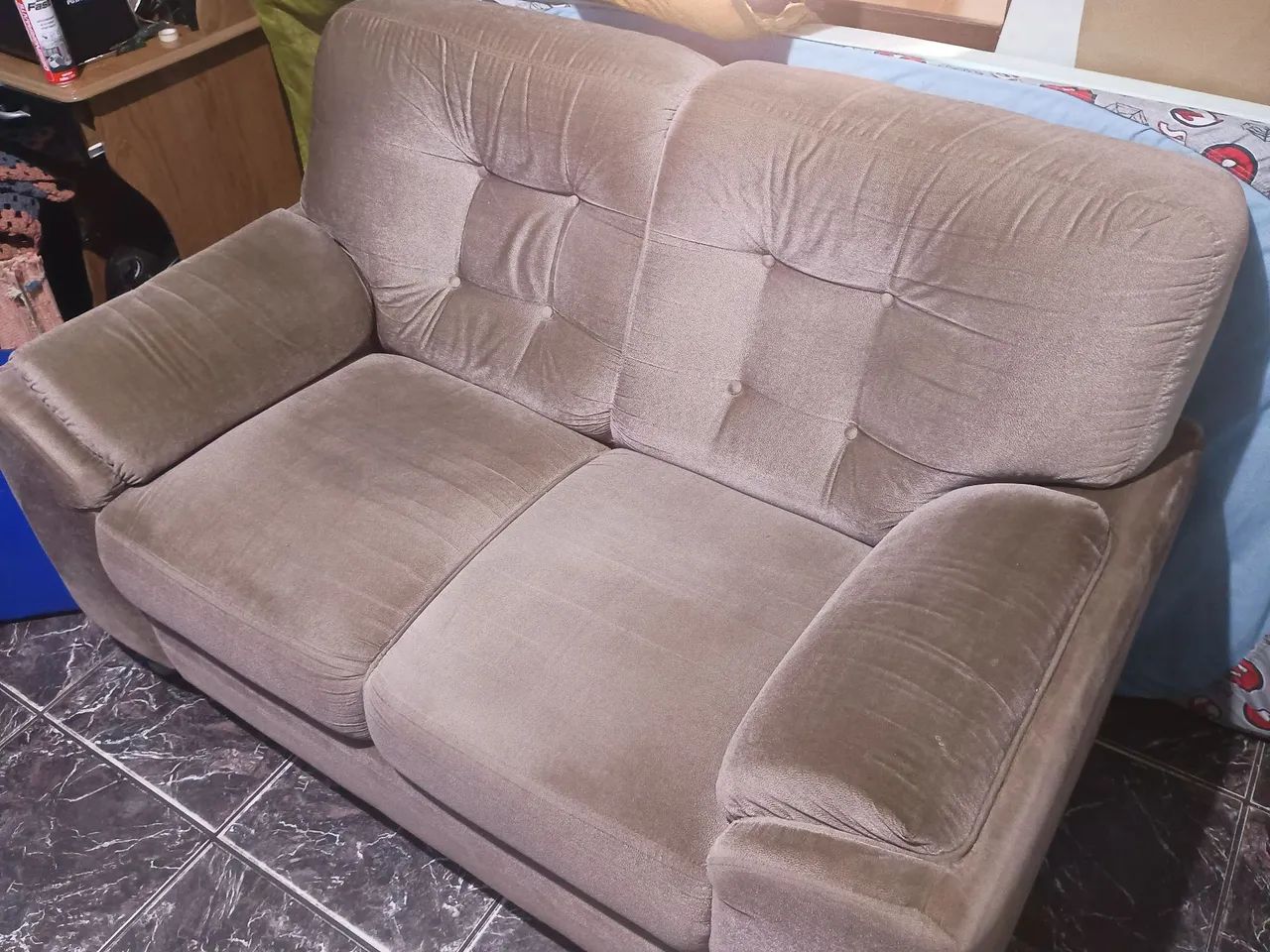 Jogo de Sofá Simples Sem Avarias - Tatuí  - Foto 5