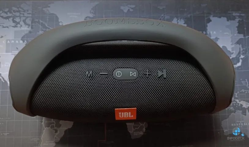 Caixa de som portátil Boomsbox 35cm