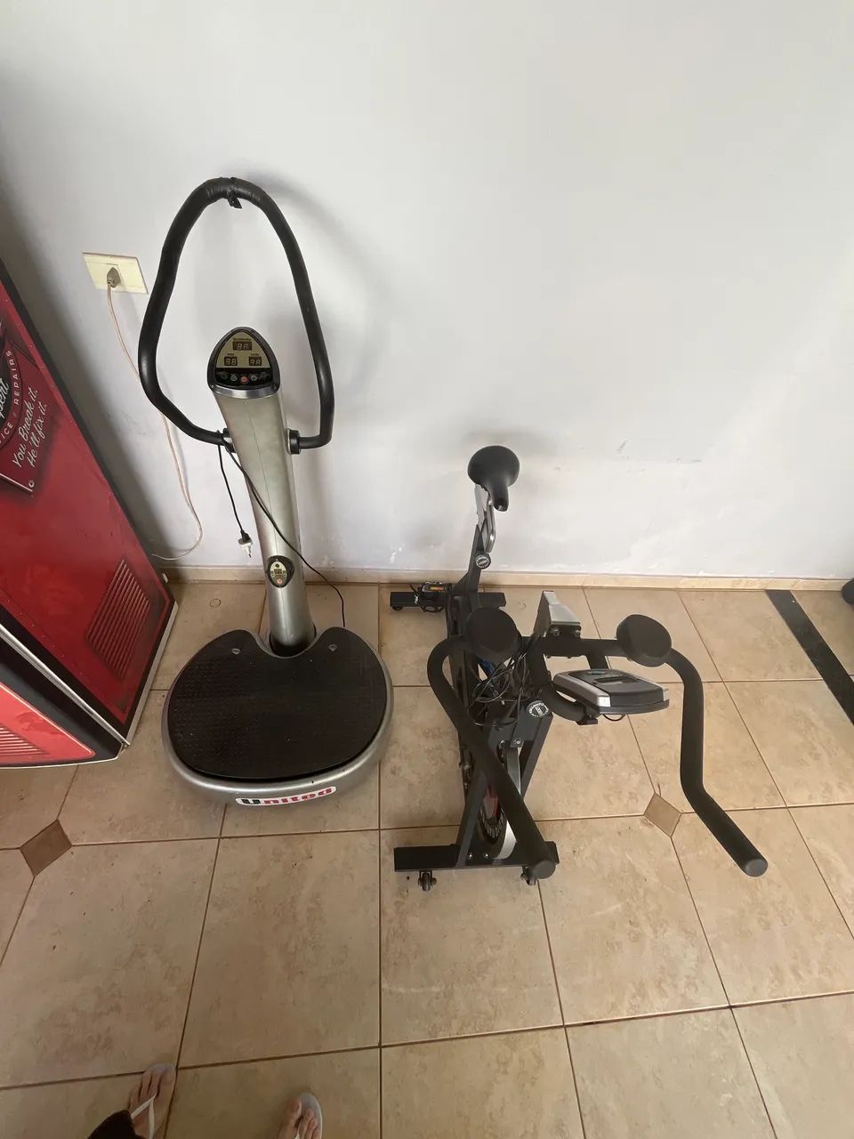 BICICLETA E PLATAFORMA FITNESS  - Foto 2