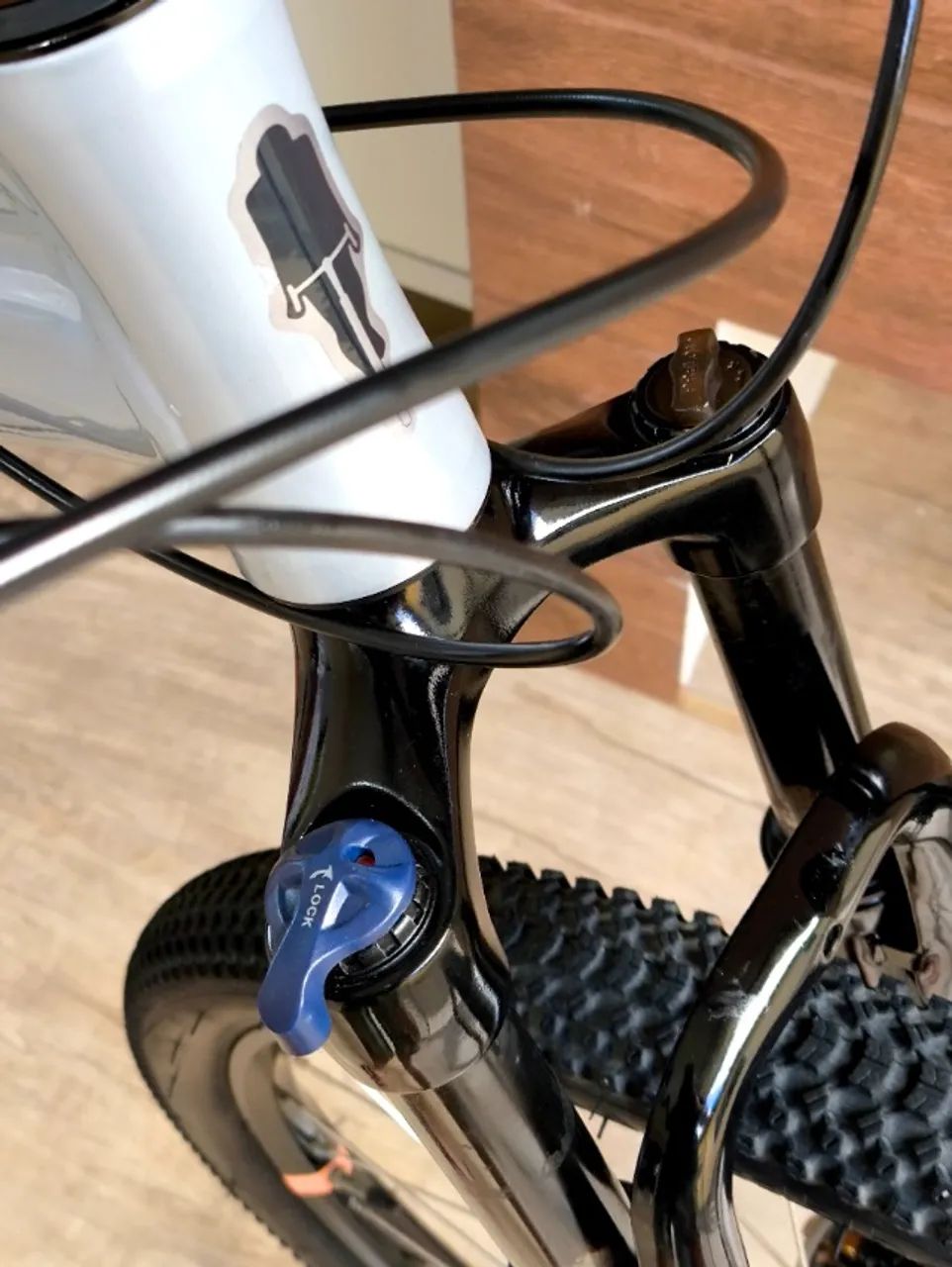 Bicicleta Caloi, Aro 29, freio a disco hidráulico, quadro M - Foto 2