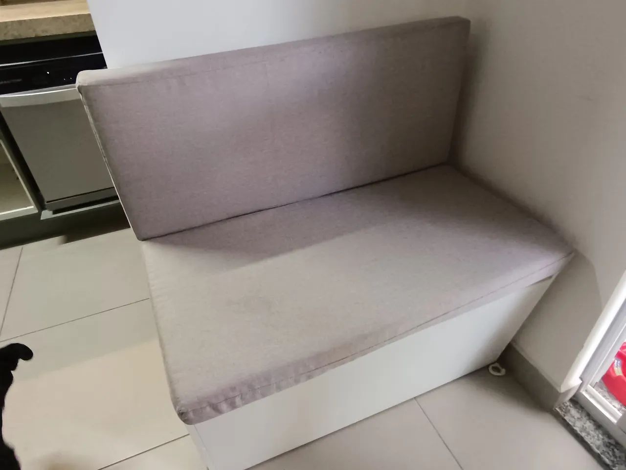 Banco Estilo Canto Alemão com Baú  - Foto 2