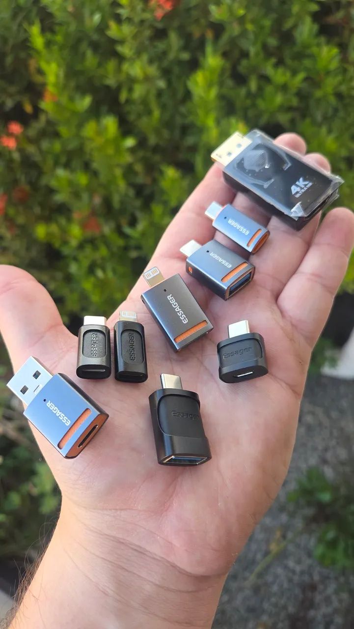 Adaptador conversor usb de alto nível p/ Smartphone e Iphone (Suporta alta carga e dados) - Foto 2