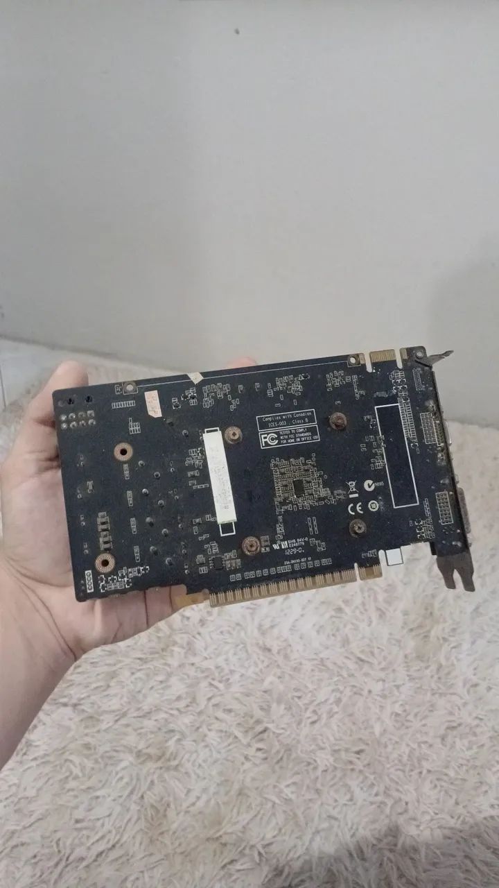 PLACA DE VIDEO GTX 550TI PARA RETIRADA DE PEÇAS  - Foto 2