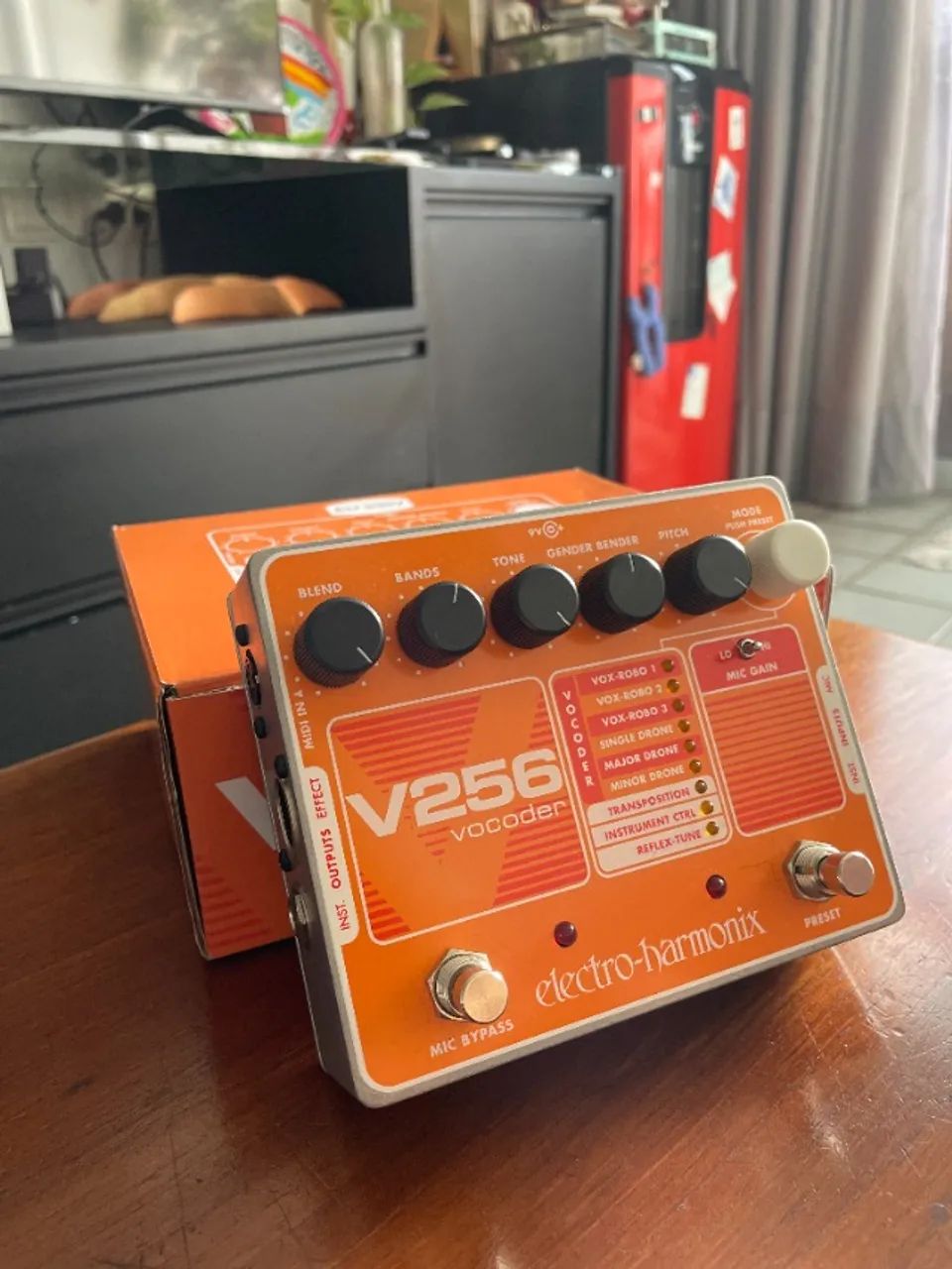 Vocoder Electro Harmonix V256 Pedal - Foto 3