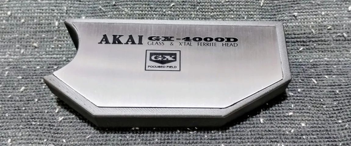 Akai GX-4000D tampa das cabeças