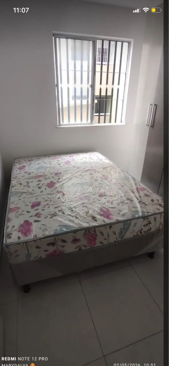 Cama box casal molas ensacadas 