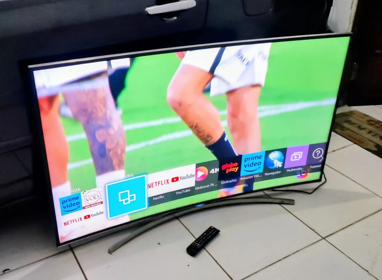Tv 55 smart Samsung curvada perfeita 