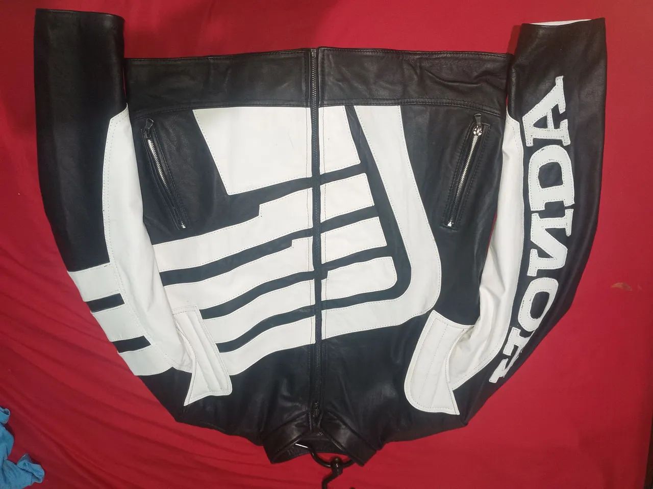 Jaqueta masculina couro HONDA  - Foto 3