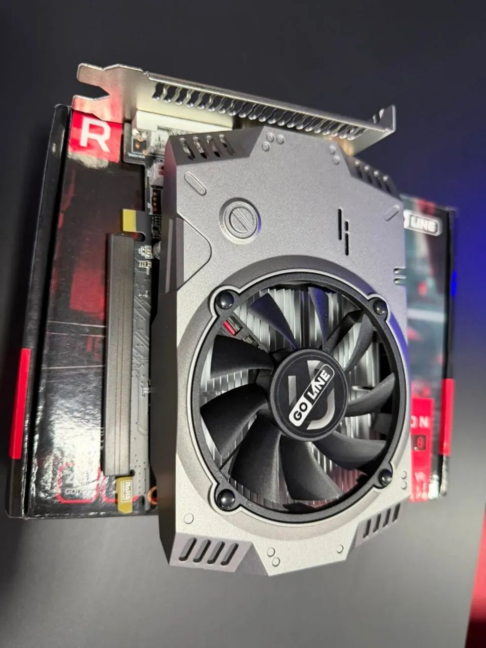Placa de Video RX 550 4gb NOVA - Foto 4