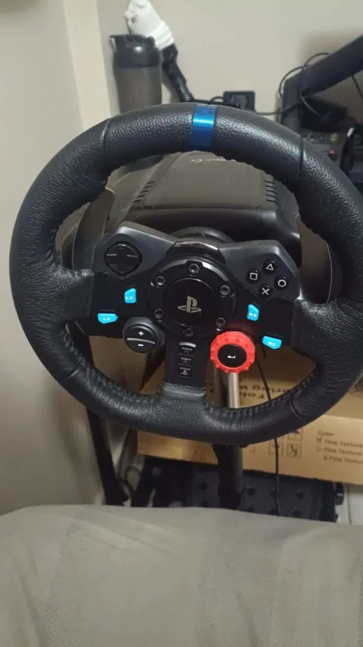 Volante logitech g29 com cookpit
