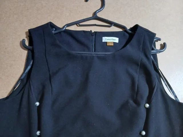 Vestido preto Calvin Klein  - Foto 3