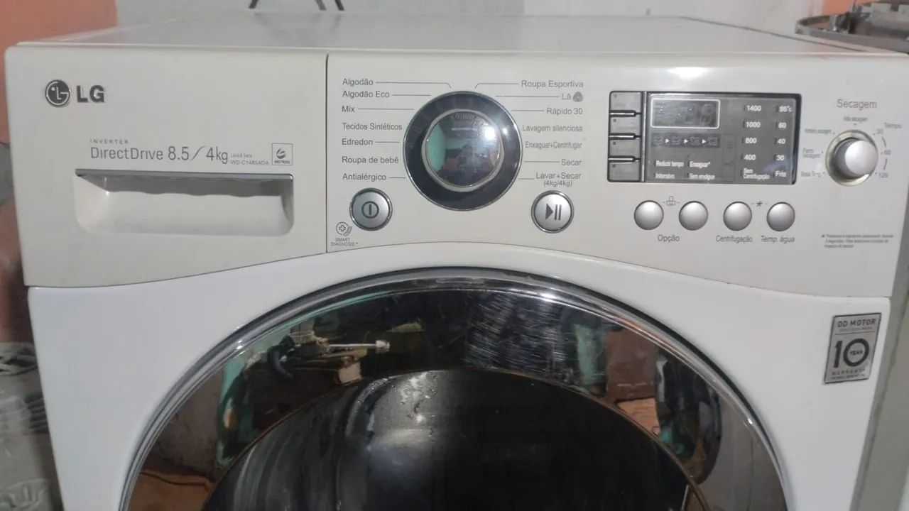 Máquina de lavar e secar LG 8, 5kl  - Foto 2
