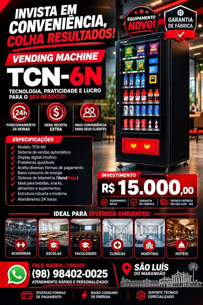 VENDING MACHINE- NOVA