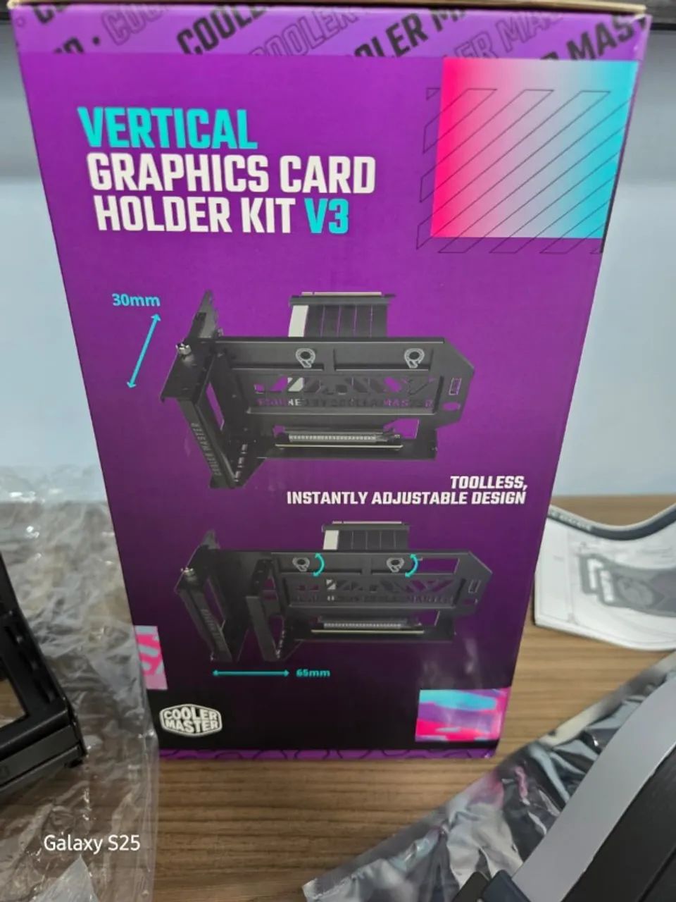 Suporte Placa de Vídeo Vertical PCIe 4.0 Cooler Master v3 - Foto 2