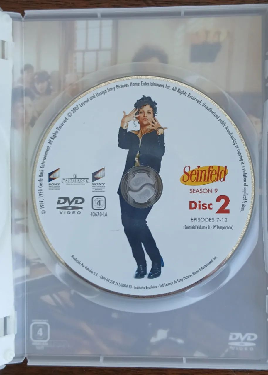 DVD - SEINFIELD - 1ª a 9ª TEMPORADA - Foto 5