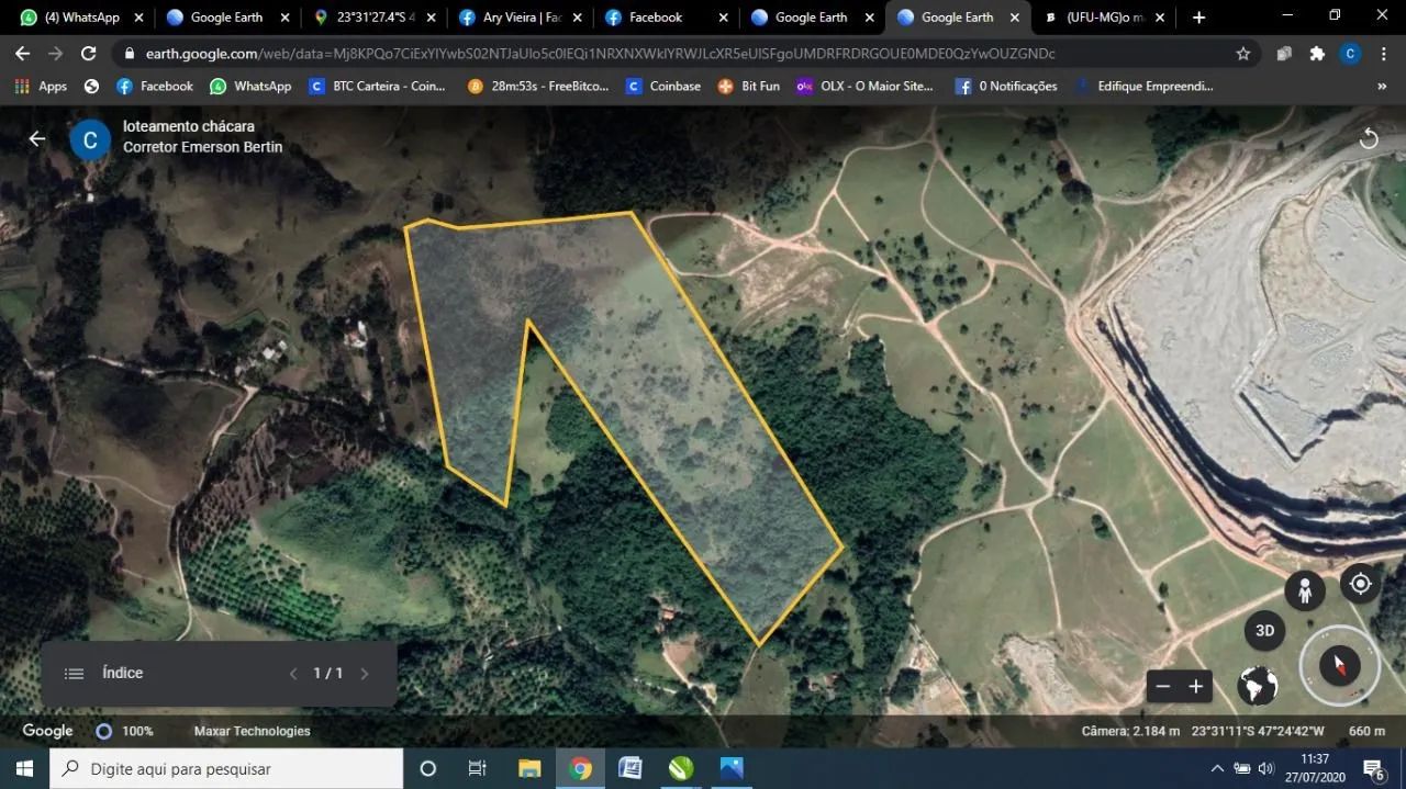 ÁREA DE TERRENO CAPUTERA 178.400m2 - Foto 3