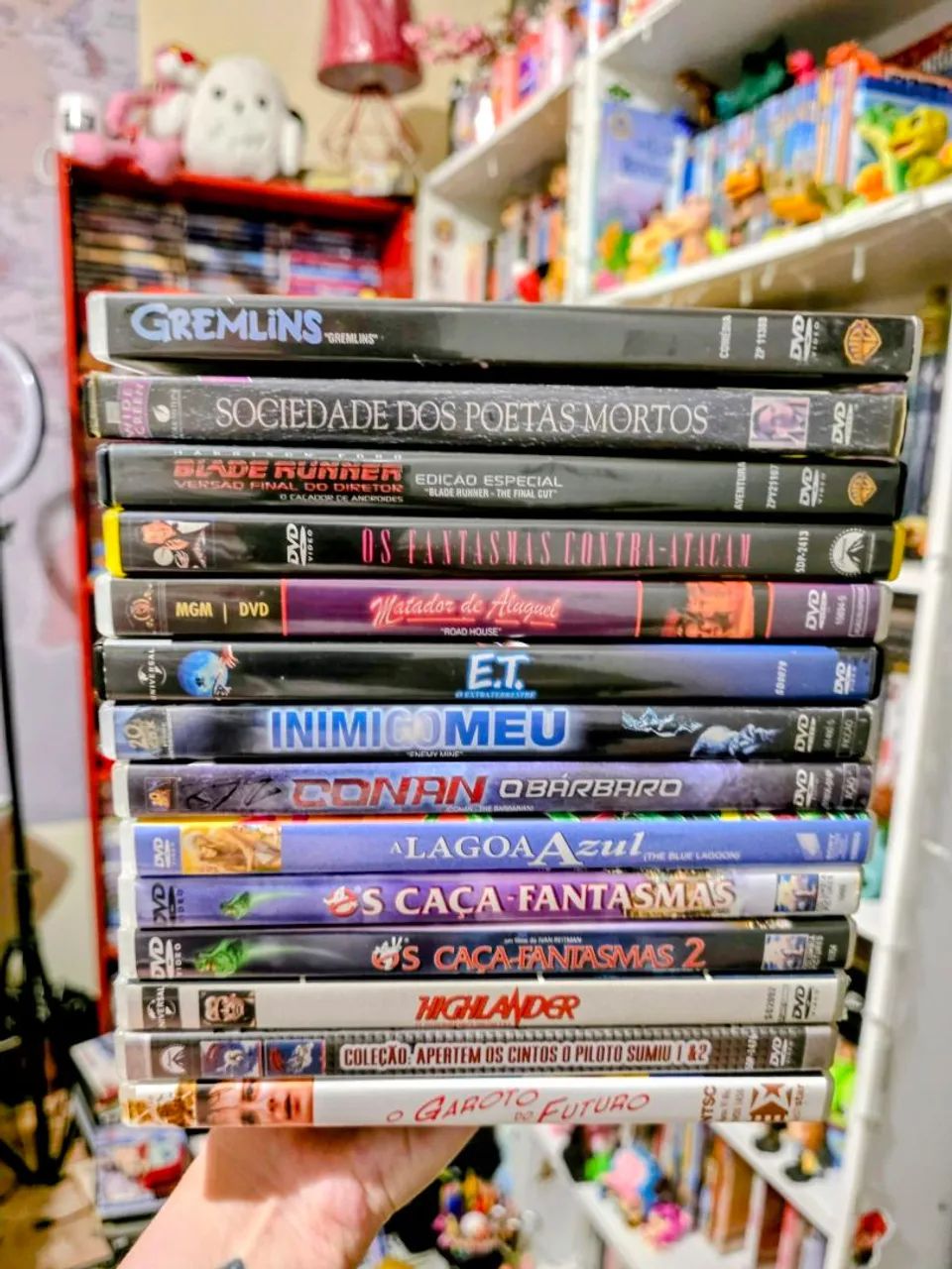 Lote DVDs filmes dos anos 80