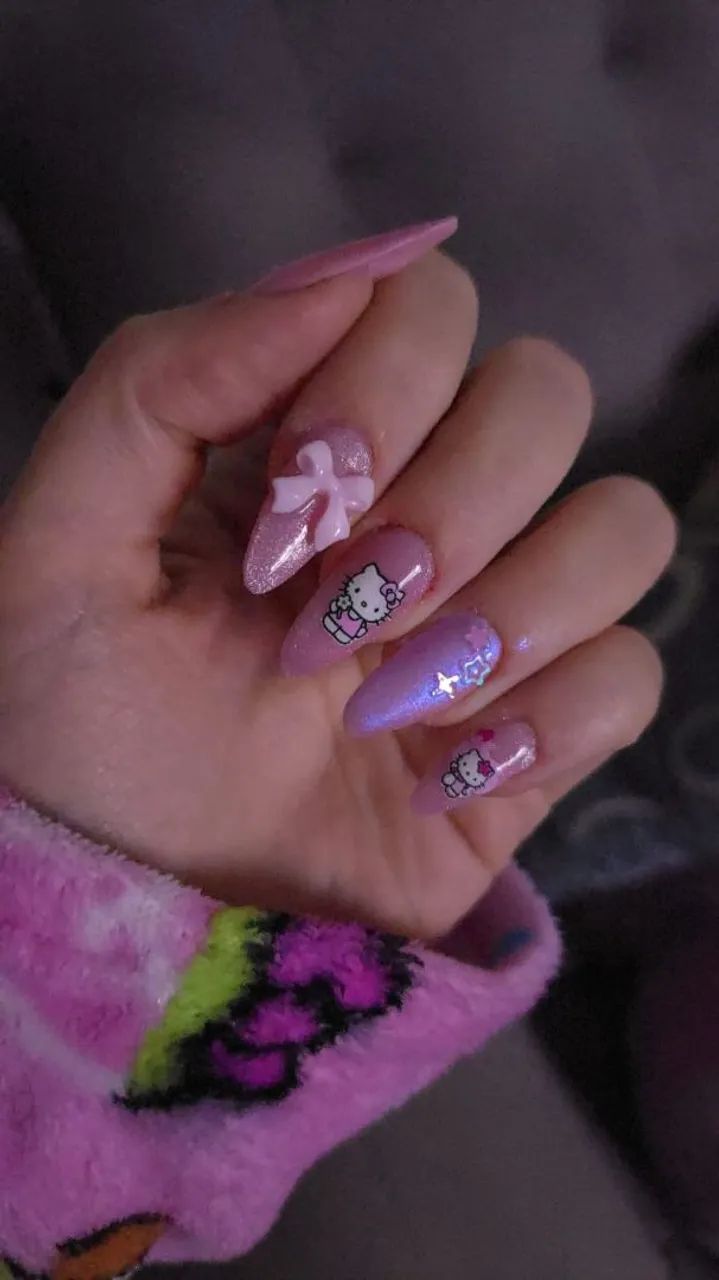 Unhas press on (postiças) customizadas sob medida  - Foto 6