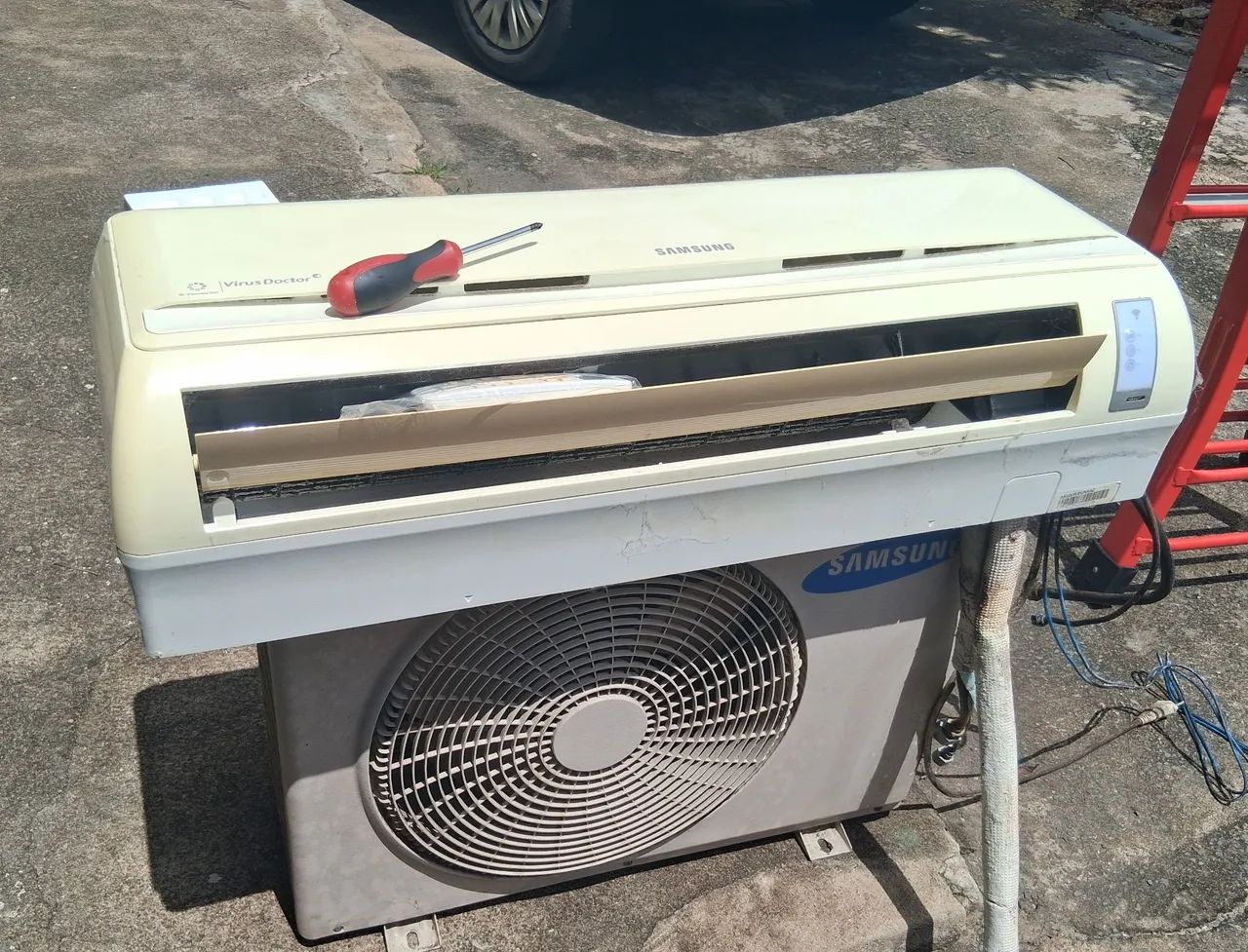 Vende-se central deixar Samsung 12.000 btus - Foto 3