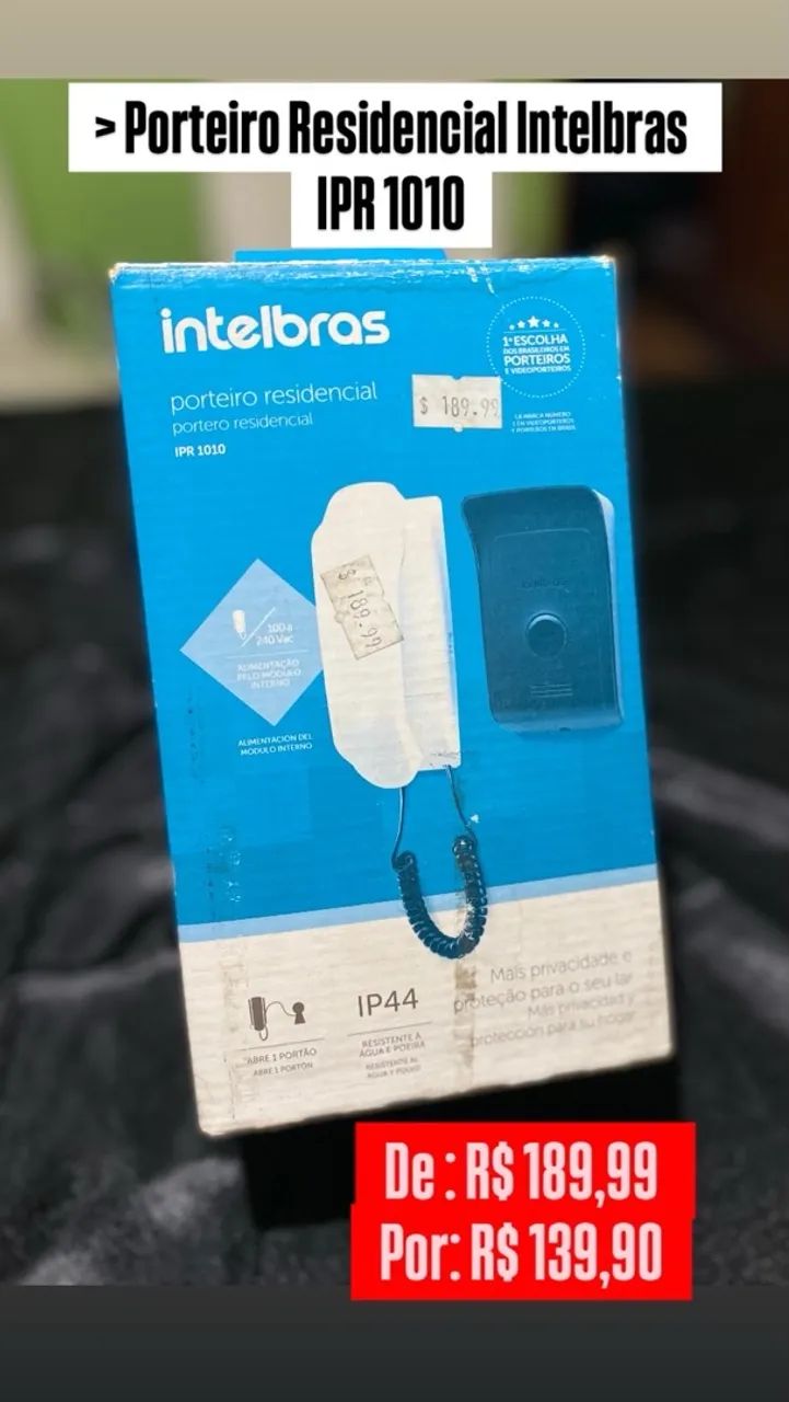 Interfone intelbras 