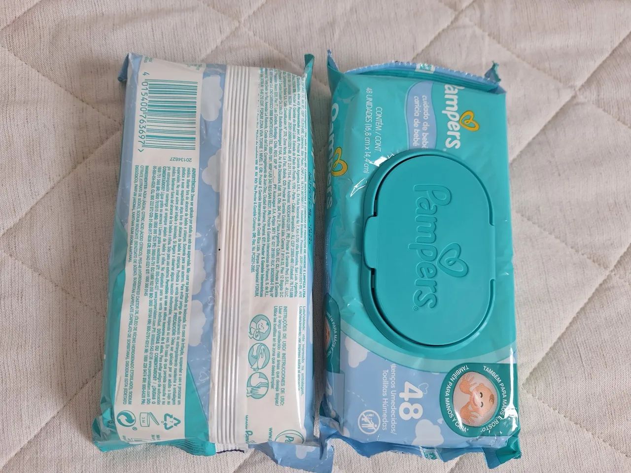 Lenço umedecido pampers - Foto 2