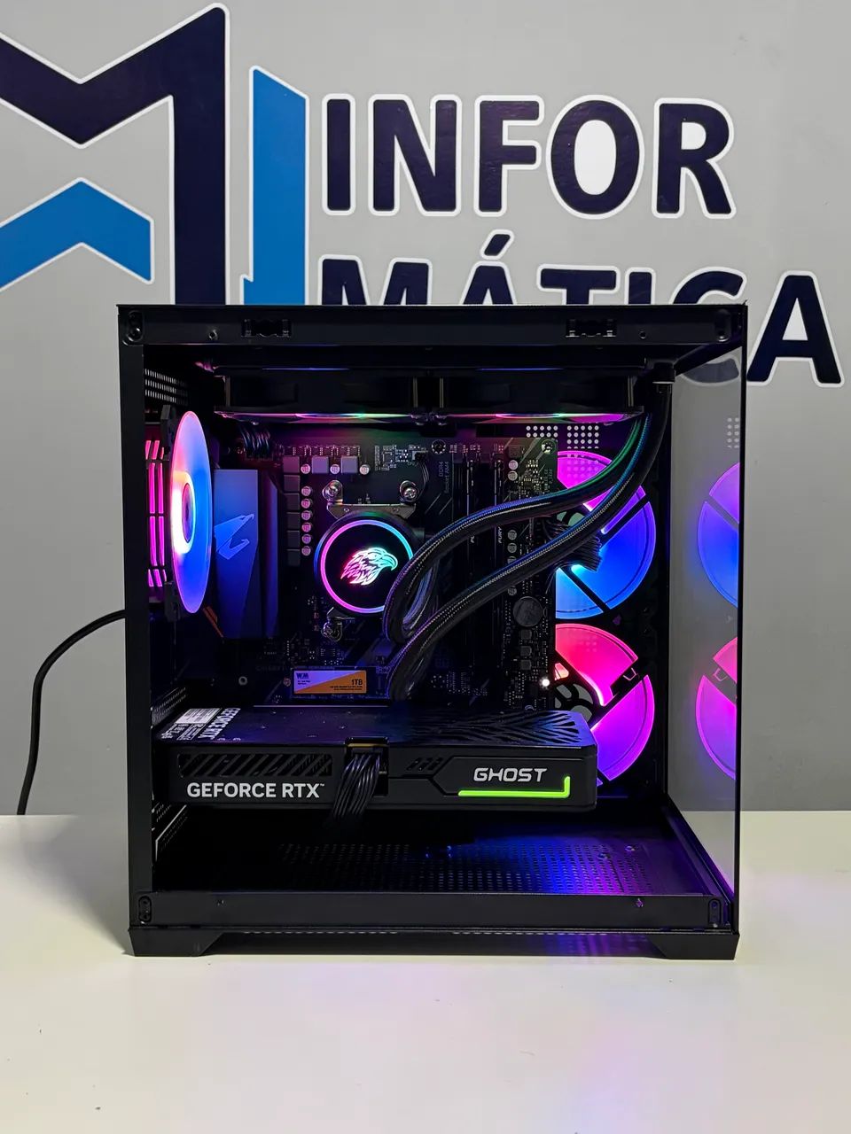 PC Gamer Ryzen 7 5700X / 32GB / RTX 5060 8GB Ghost - Foto 4