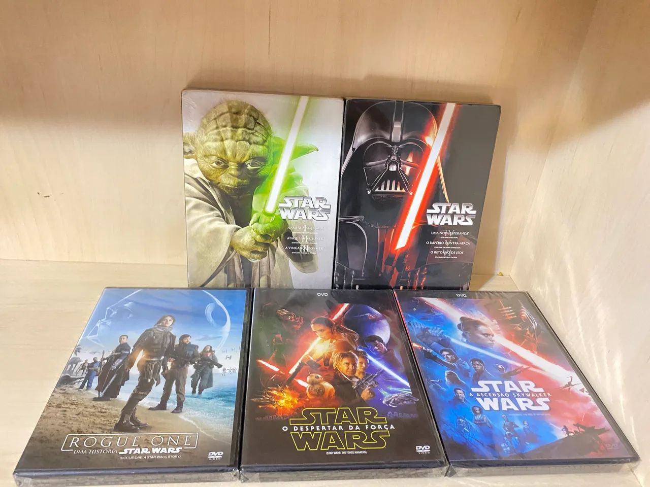 KIT DVD STAR WARS 