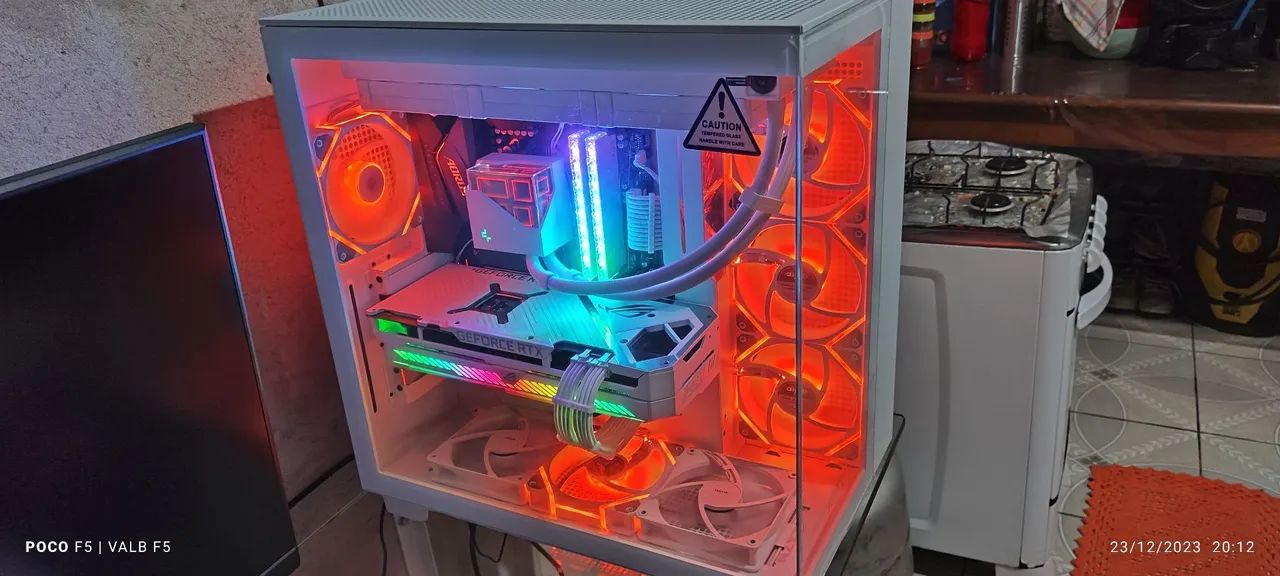 RTX 3070 ASUS ROG STRIX WHITE (BRANCA) - Foto 2