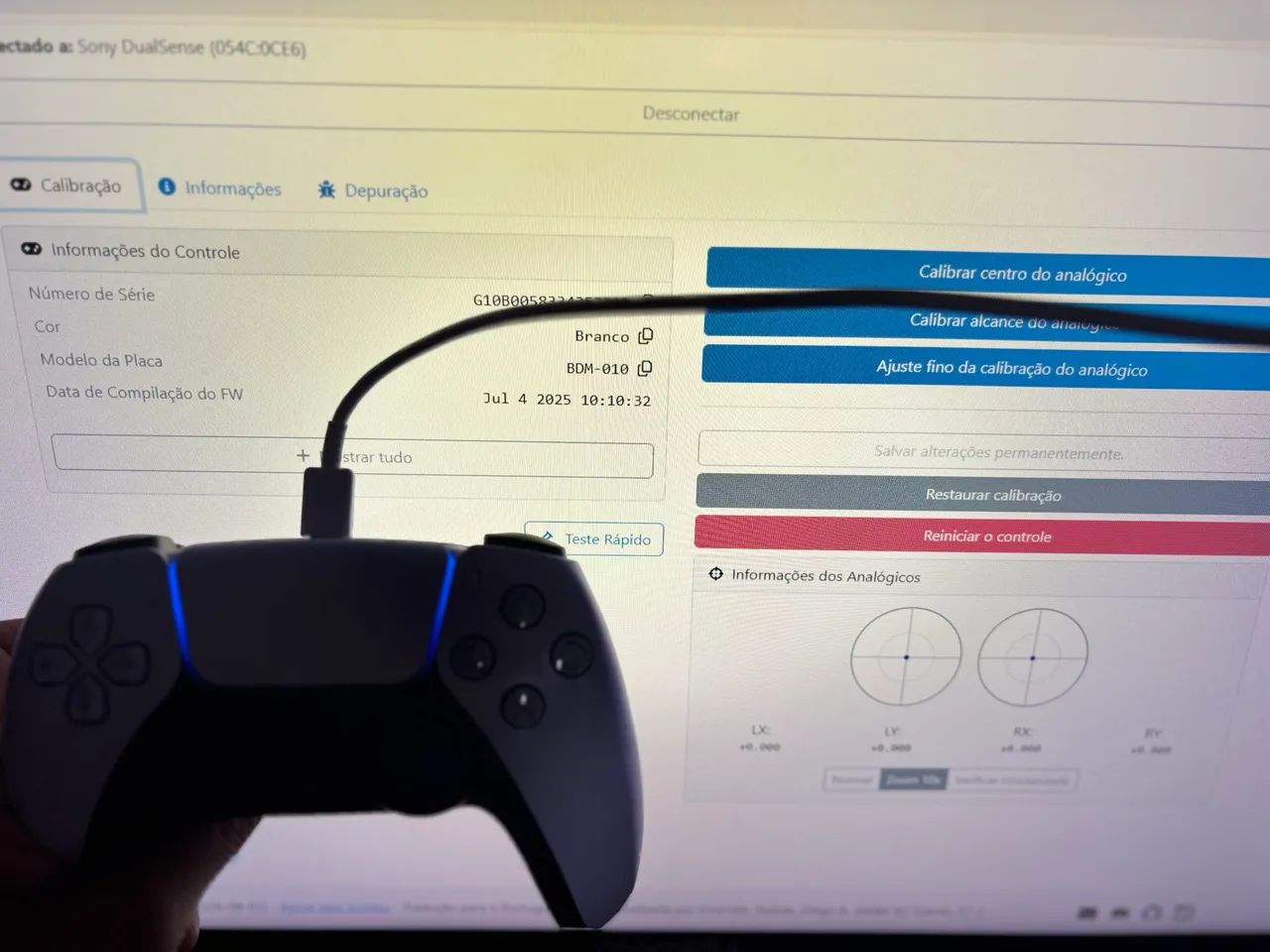 Controle PS5 - Foto 3