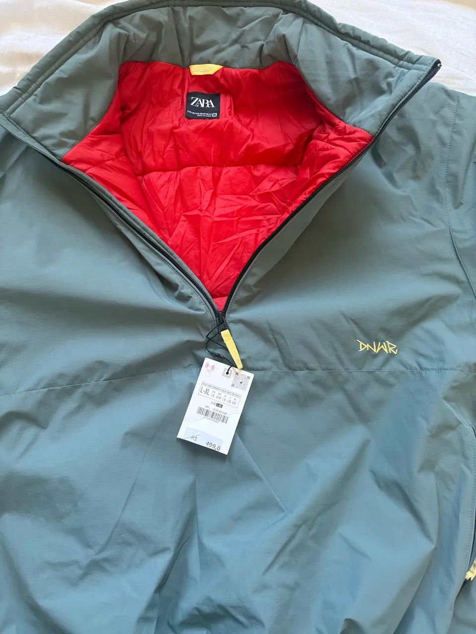 Zara puffer jacket com zíper  - Foto 5