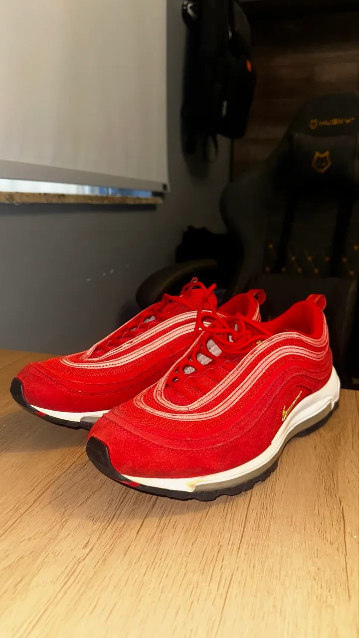 Nike Air Max 97 Triple Red - Tamanho 44