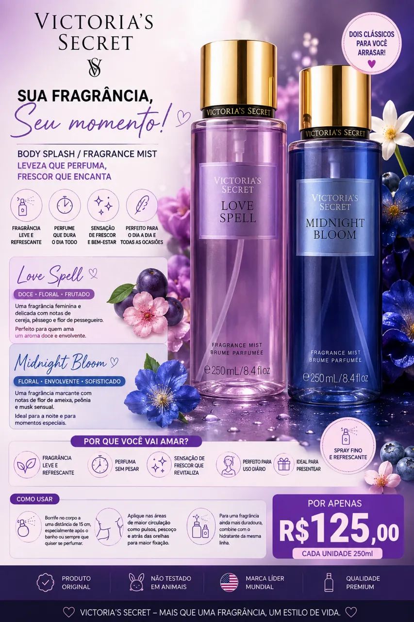 Body splash Victoria?s Secret 