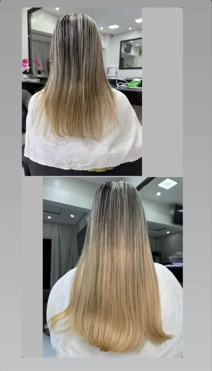 Mega hair ideal para preenchimento.