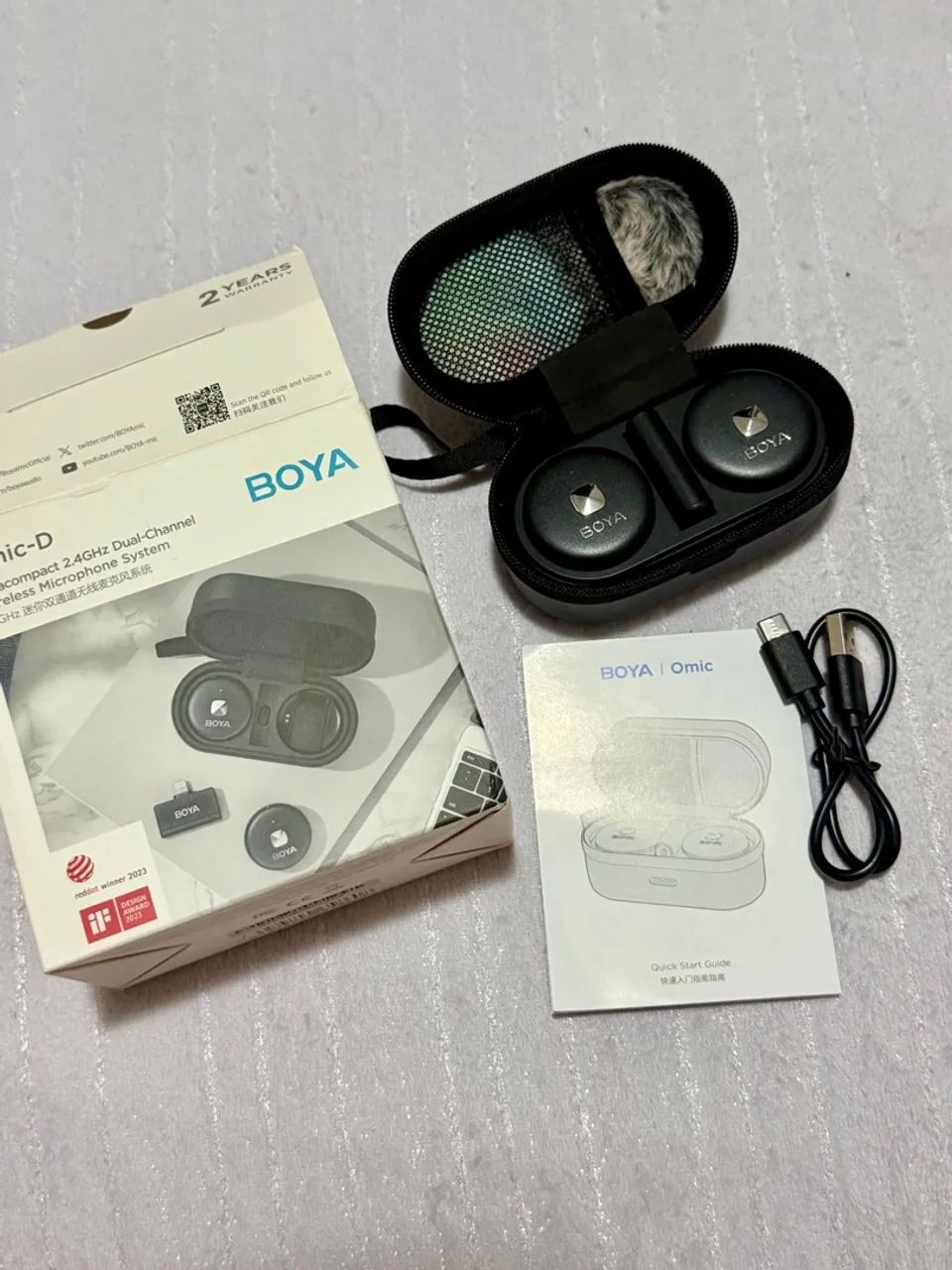 Microfone boya lapela  - Foto 4