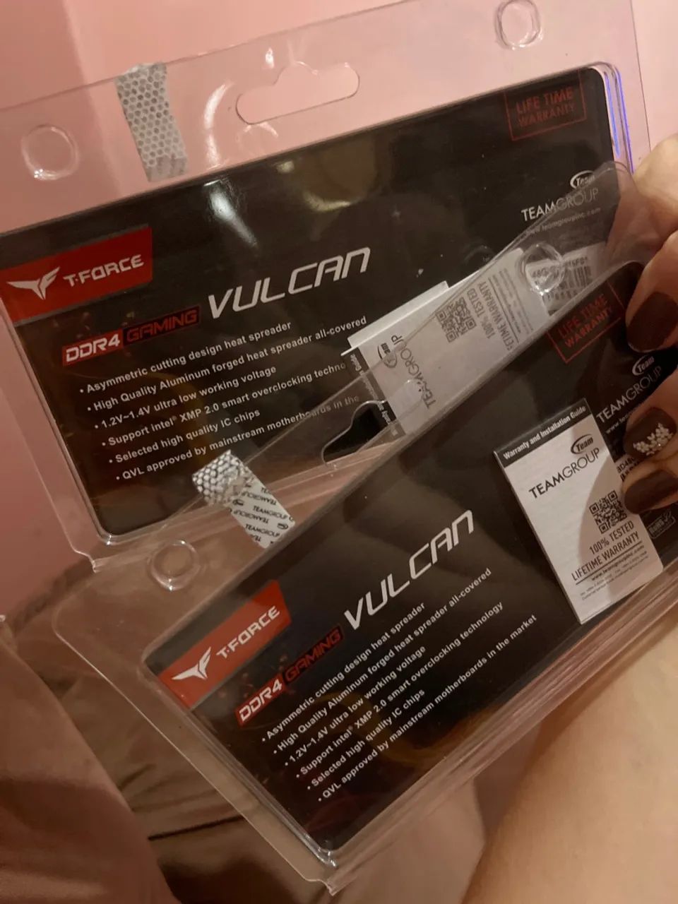 2 Memórias RAM pente 8gb - Foto 2