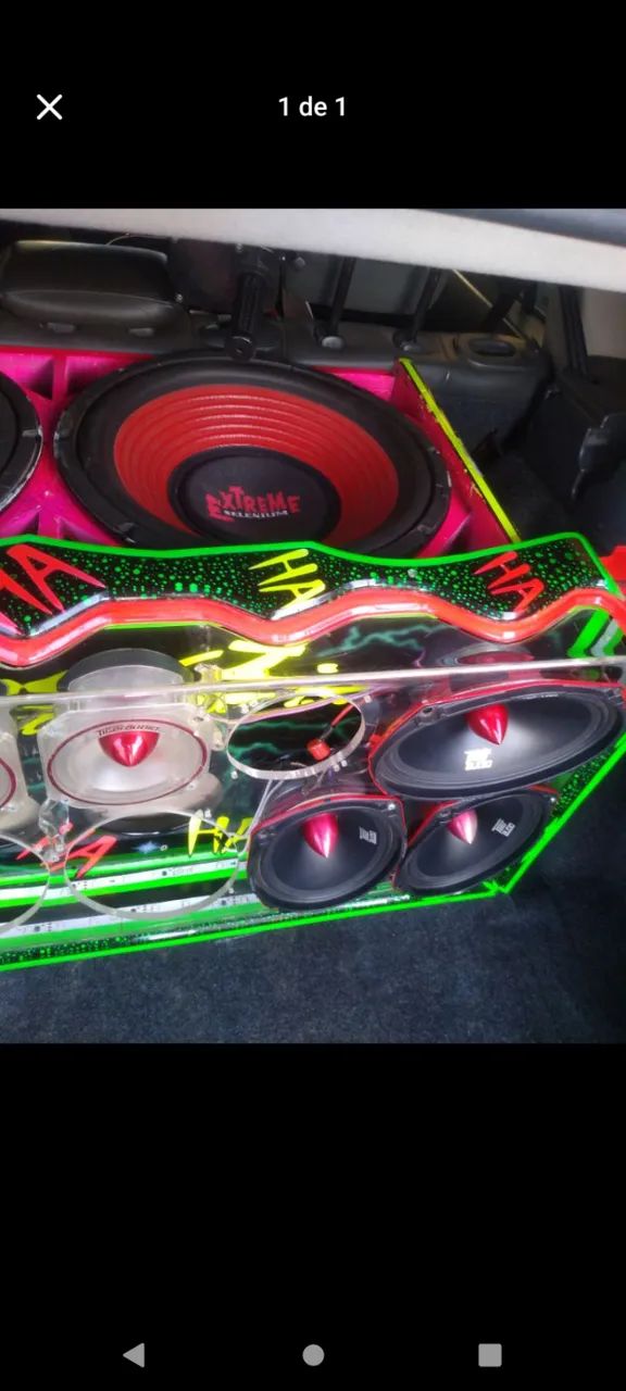 Subwoofer Selenium extreme 15" polegadas 