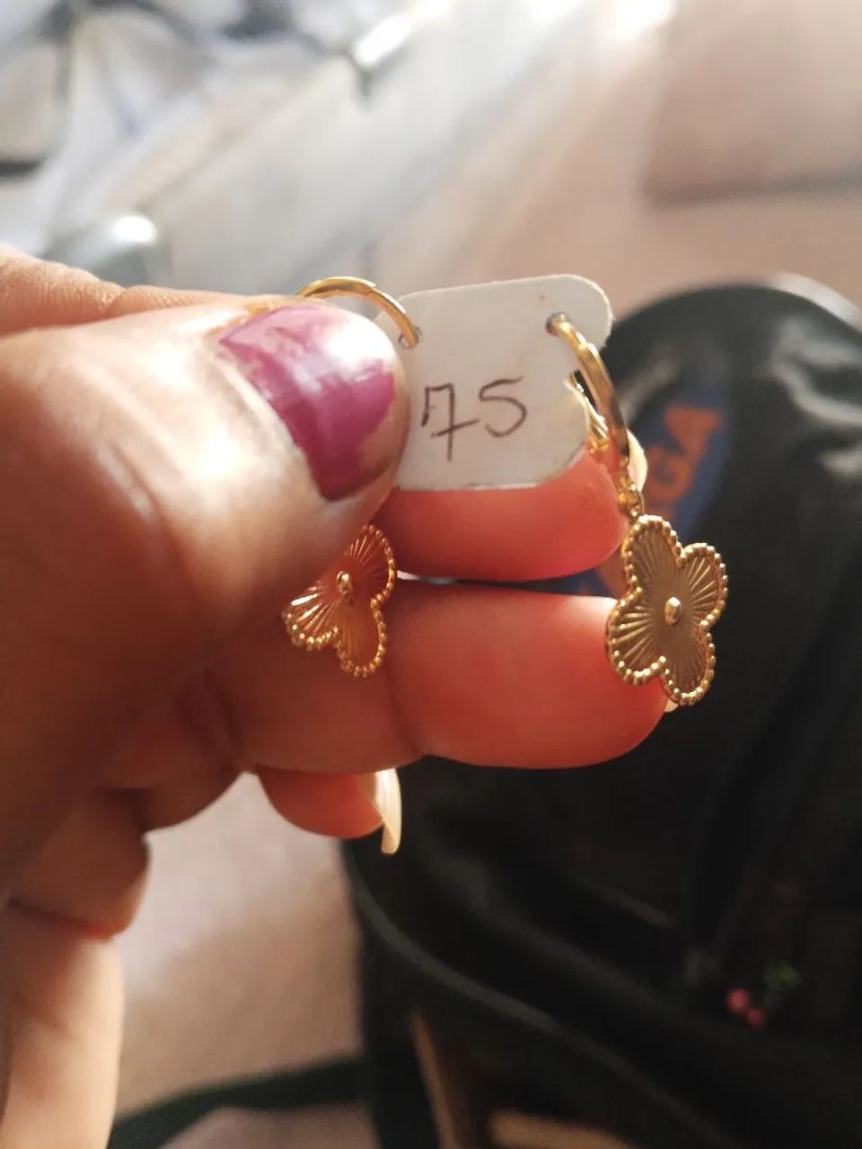 Brinco de marca de 75 por 45 - Foto 2